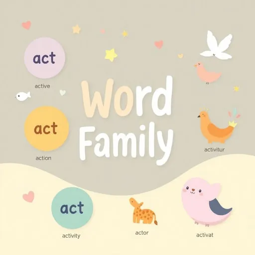 什麼是 Word Family？用「家族」概念一次搞懂單字變化